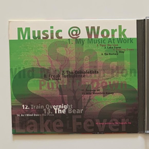 The Tragically Hip - Music @ Work (CD, 2000, Universal) - Picture 6 of 8